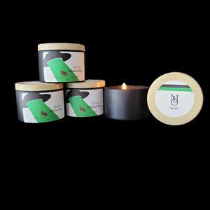 Hand poured Desert Scented Soy Candle